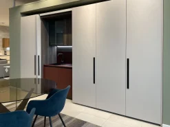 Scavolini Cucina lineare moderna rossa Boxlife- Cucine Lineari|Cucine Moderne
