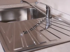 Clearance Cucina lineare moderna rovere moro Mya smart a soli 3480 Euro Cucine Lineari|Cucine Moderne