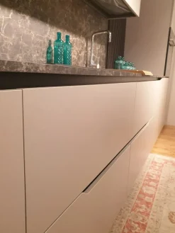 Dibiesse Cucina lineare moderna tortora Spring lesmo- Cucine Lineari|Cucine Moderne