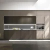 Cucina lineare moderna tortora Metropolis a soli 3660 Euro^Stosa Hot