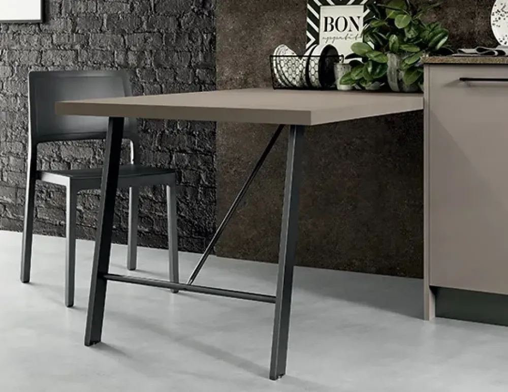 Cucina lineare moderna Tris Primacucine a prezzo scontato^Prima Cucine