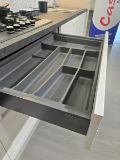 CUCINA lineare Elsa total white SCONTATA 52%^Net Cucine Hot