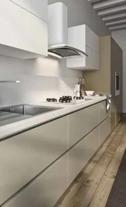 CUCINA lineare Seta laccata SCONTATA^Essebi New