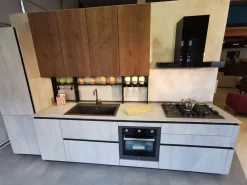 Arrex Cucina Loft xl moderna bianca lineare scontata 42%- Cucine Lineari|Cucine Moderne