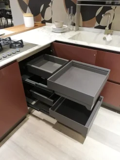 Lube Cucine Cucina Luna OFFERTA OUTLET sconto 62%- Cucine Con Penisola|Cucine Moderne