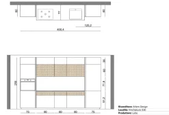 CUCINA Round neck PREZZO OUTLET scontata 60%^Lube Cucine Clearance