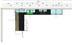 Arredo3 Cucina magnolia moderna con penisola Round 3 a soli 9000 Euro- Cucine Con Penisola|Cucine Moderne