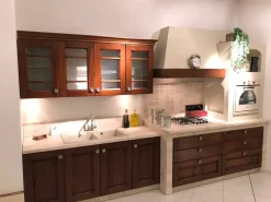 Cucina Maistri modello Carol Noce Cucine Lineari|Cucine Country