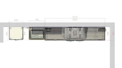 Marchi Cucine Cucina design lineare altri colori in resina cementizia Lomi- Cucine Lineari|Cucine Design