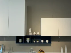 Hot Cucina Materia moderna bianca lineare scontata 50% Cucine Lineari|Cucine Moderne