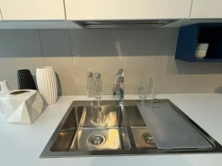 Hot Cucina Materia moderna bianca lineare scontata 50% Cucine Lineari|Cucine Moderne