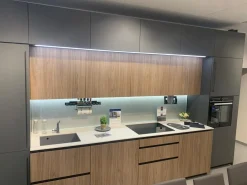 Online Cucina Metropolis moderna grigia lineare scontata 50% Cucine Lineari|Cucine Moderne