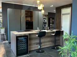 Miton Cucina Menta OFFERTA OUTLET sconto 50%- Cucine Ad Isola|Cucine Design