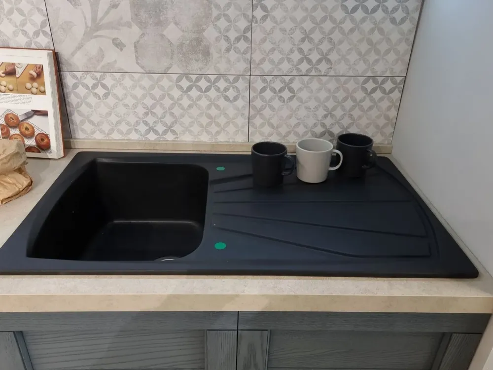 Mobilturi CUCINA Ardesia canapa PREZZO OUTLET scontata 50%- Cucine Lineari