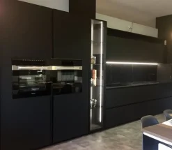 Online Cucina modello Atelier black new fenix - paolo biordi designer PREZZO SCONTATO 43% Cucine Lineari|Cucine Design