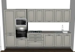 Cucina modello Bea  ghisa PREZZO SCONTATO 48%^Net Cucine Discount
