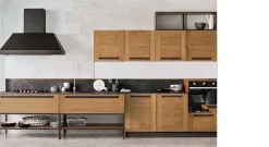 Cucina modello Cucina industrial legno frame con maniglia particolare   PREZZO SCONTATO 50%^Collezione esclusiva Discount