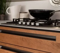 Cucina modello Cucina industrial legno frame con maniglia particolare   PREZZO SCONTATO 50%^Collezione esclusiva Discount