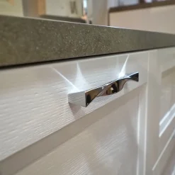 New Cucina modello Cucina shabby chic lineare 4 metri con piano penisola  Nuovi mondi cucine PREZZO SCONTATO 64% Cucine Con Penisola