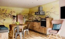 Cucina modello Cucina totla  wood in vero legno   PREZZO SCONTATO 58%^Nuovi Mondi Collection Clearance