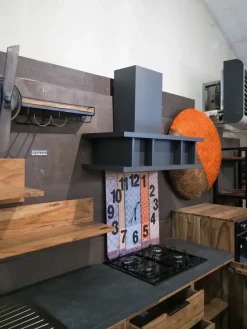 Cucina modello Cucina totla  wood in vero legno   PREZZO SCONTATO 58%^Nuovi Mondi Collection Clearance