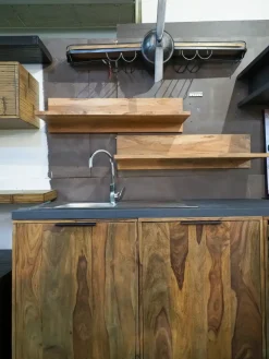 Cucina modello Cucina totla  wood in vero legno   PREZZO SCONTATO 58%^Nuovi Mondi Collection Clearance
