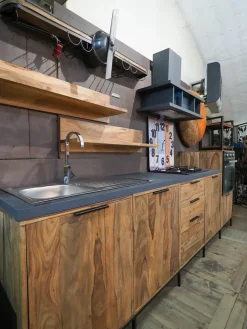 Cucina modello Cucina totla  wood in vero legno   PREZZO SCONTATO 58%^Nuovi Mondi Collection Clearance