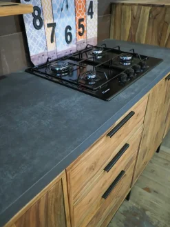 Cucina modello Cucina totla  wood in vero legno   PREZZO SCONTATO 58%^Nuovi Mondi Collection Clearance