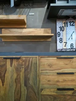 Cucina modello Cucina totla  wood in vero legno   PREZZO SCONTATO 58%^Nuovi Mondi Collection Clearance