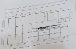 Aran Cucina modello Eva PREZZO SCONTATO 50%- Cucine Lineari|Cucine Moderne