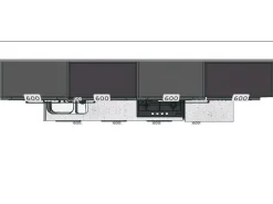 Sale Cucina modello Gea PREZZO SCONTATO Cucine Lineari|Cucine Moderne