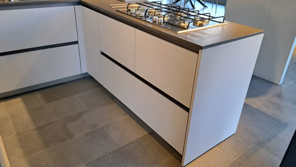 New Cucina Modello joy moderna bianca lineare scontata 51% Cucine Lineari|Cucine Moderne