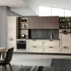 Imab Cucina Modello lipari/capri design rovere chiaro lineare group- Cucine Lineari|Cucine Design