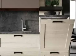 Imab Cucina Modello lipari/capri design rovere chiaro lineare group- Cucine Lineari|Cucine Design