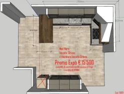 Cucina modello Mod nora lacc orione PREZZO SCONTATO^Arrex Hot