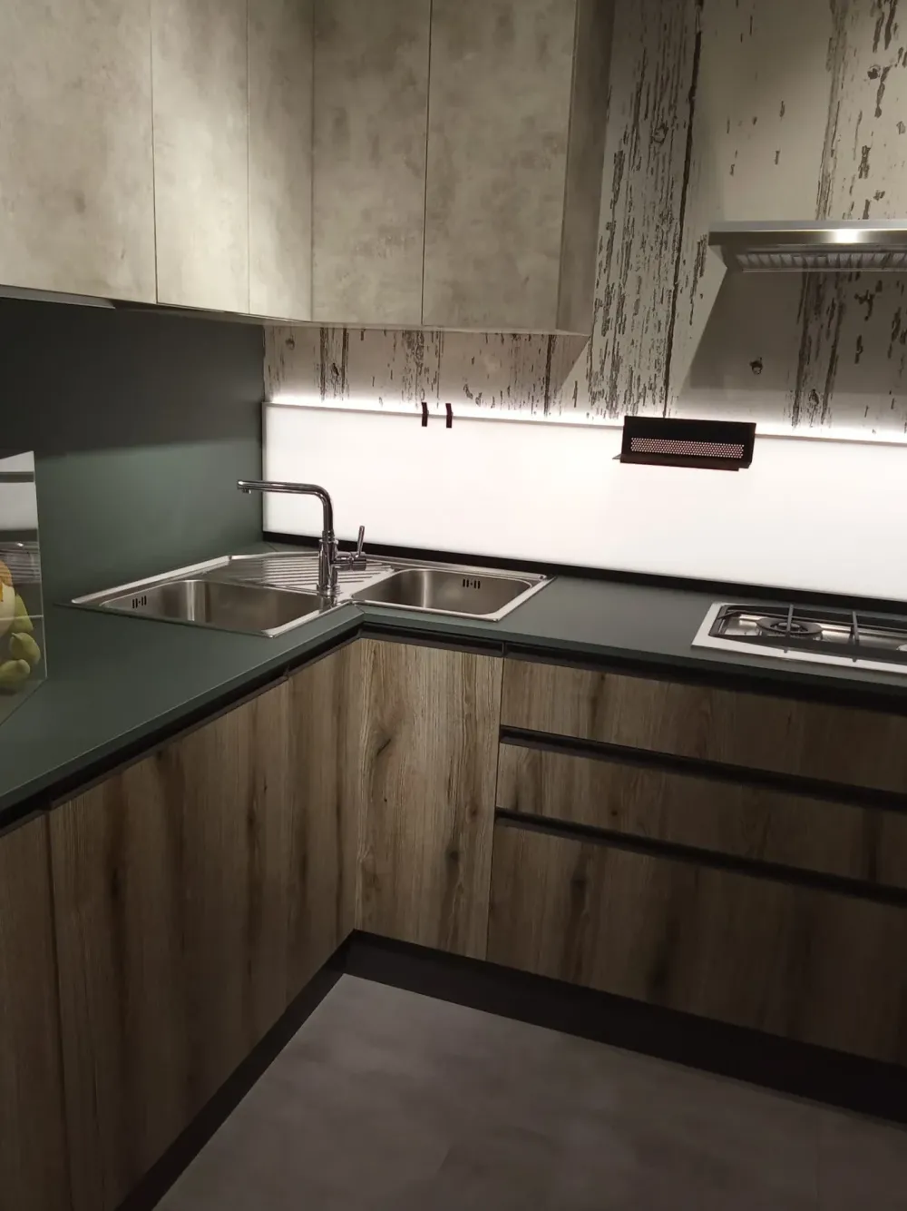 Cucina modello Profil rovere fossil PREZZO SCONTATO 59%^GM Cucine Online