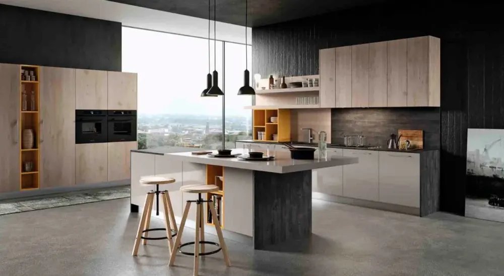 Cucina modello Round 4 PREZZO SCONTATO 40%^Arredo3 Discount