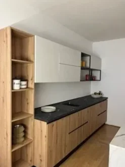 GM Cucine Cucina modello System gola rovere nodato PREZZO SCONTATO 60%- Cucine Ad Isola|Cucine Moderne