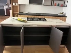 GM Cucine Cucina modello System gola rovere nodato PREZZO SCONTATO 60%- Cucine Ad Isola|Cucine Moderne