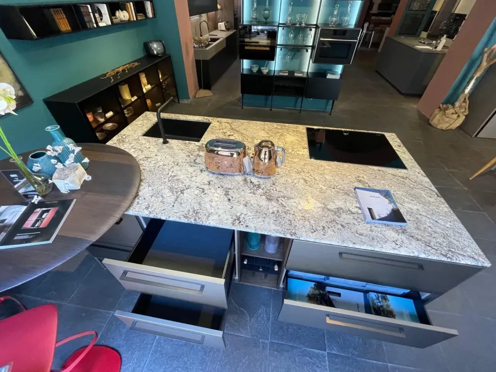 Cucina Modello unit design altri colori con isola scontata 61%^Cesar Online