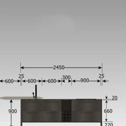 Cucina Modello unit design altri colori con isola scontata 61%^Cesar Online