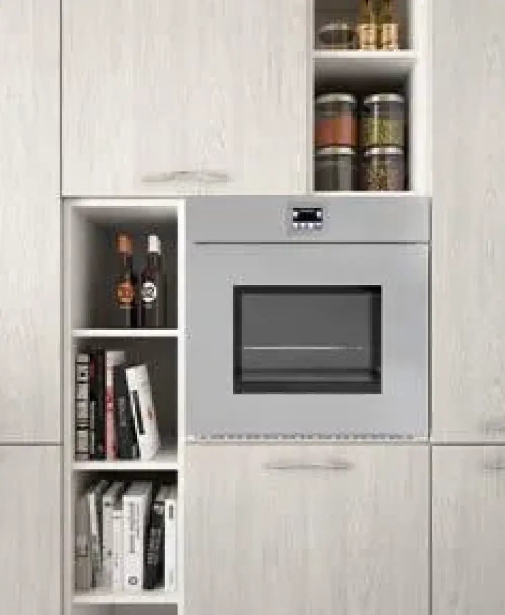 Cucina moderna ad angolo Anzimud 7 a prezzo scontato^Essebi New