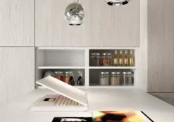 Cucina moderna ad angolo Anzimud 7 a prezzo scontato^Essebi New