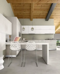 Cucina moderna ad angolo Anzimud 7 a prezzo scontato^Essebi New