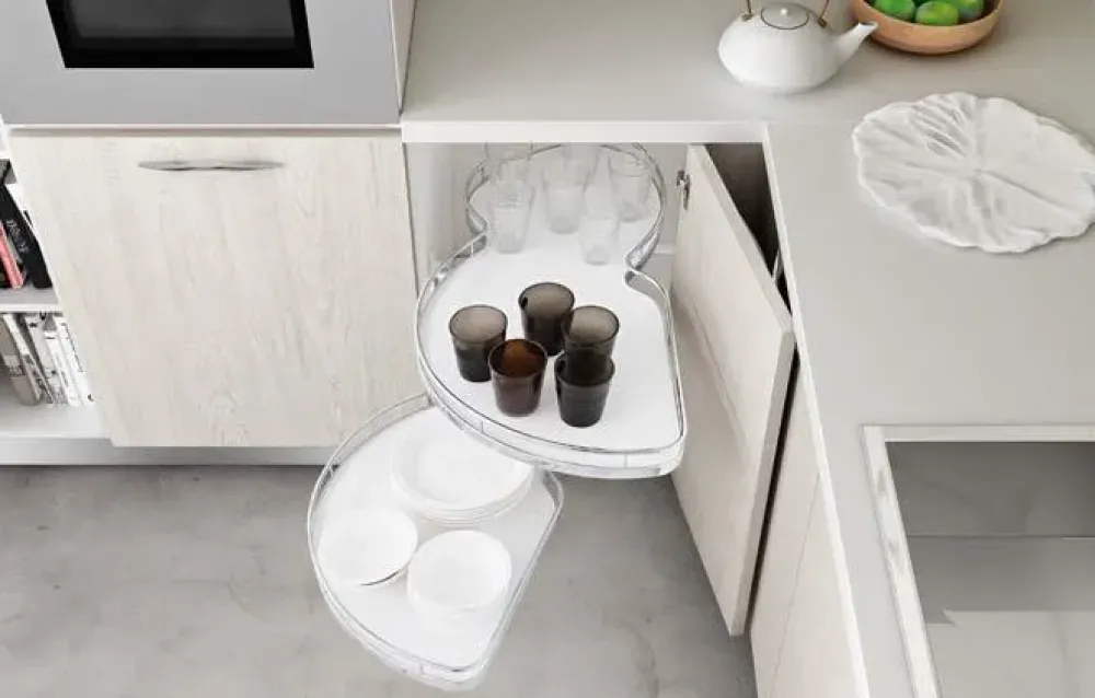 Cucina moderna ad angolo Anzimud 7 a prezzo scontato^Essebi New