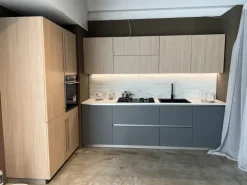 Cucina moderna ad angolo Metropolis a prezzo ribassato^Stosa Hot