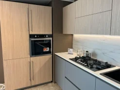 Cucina moderna ad angolo Metropolis a prezzo ribassato^Stosa Hot