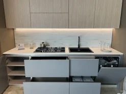 Cucina moderna ad angolo Metropolis a prezzo ribassato^Stosa Hot