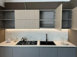 Cucina moderna ad angolo Metropolis a prezzo ribassato^Stosa Hot