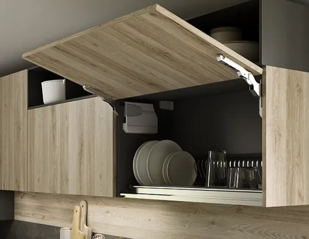 Cucina moderna ad angolo Zoe a prezzo scontato^Prima Cucine